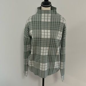 Tahari Window Pane Sweater